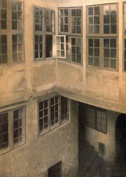威爾漢姆 哈莫脩依 Une Ancienne Cour de Christianshavn 威爾漢姆 哈莫脩依 Une Ancienne Cour de Christianshavn